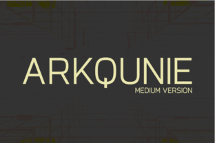 Arkqunie Medium: A Modern Sans Serif for Editorial Clarity