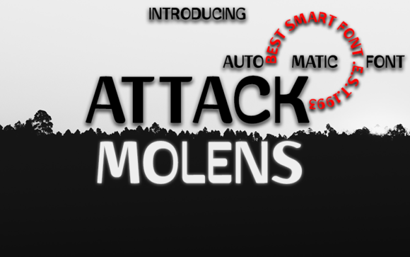 Attack Molens: A Quirky Sans Serif for Modern Editorial Design