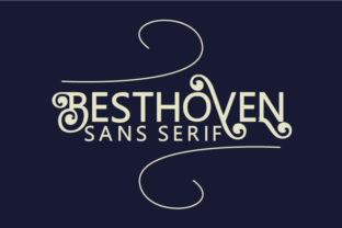 Besthoven: A Luxurious Sans Serif Font for Modern Branding