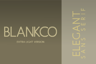 Blankco Outline Extra Light: A Refined Choice for Editorial Design