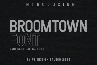 Broomtown Typeface: Elevate Your Brand’s Visual Identity