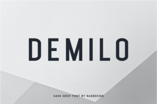Demilo: A Clean Sans Serif Font for Modern Web Design