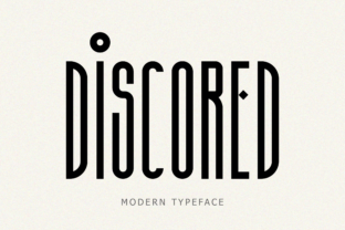 Discored: A Modern Sans Serif for Polished Digital Interfaces