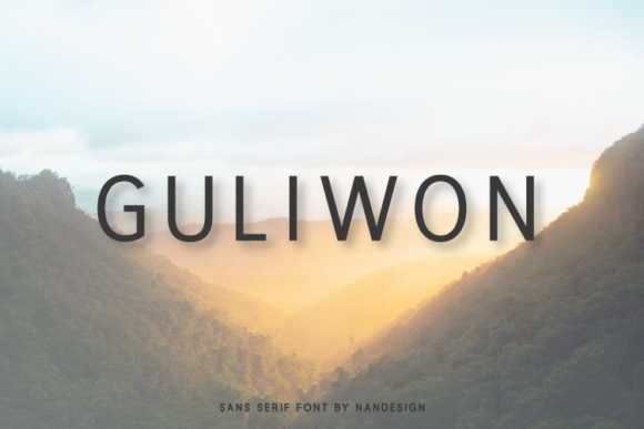 Guliwon: The Smooth Sans Serif Typeface for Clearer Campaign Messaging