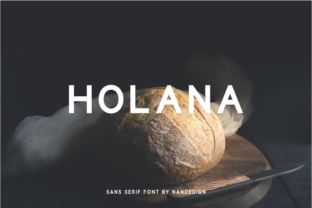Holana: The Clean Sans Serif Font for Modern Craft Projects