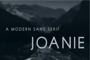 Joanie: A Contemporary Sans Serif Font for Crafters and Sellers