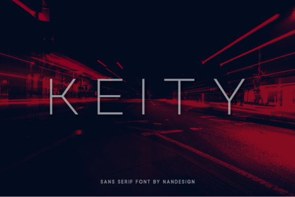 Keity: The Clean Sans Serif Font for Modern Brand Identity
