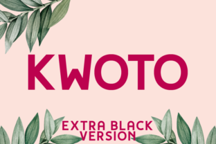 Kwoto Extra Black: The Bold Sans Serif for Modern Web Design