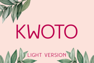 Kwoto Light: A Modern Sans Serif for Clean Digital Branding
