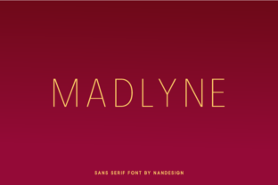 Madlyne Typeface: A Clean Sans Serif for Modern Brand Identity