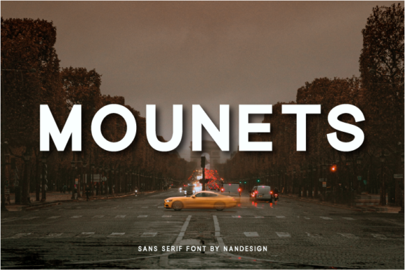 Mounets: A Clean Sans Serif Freebie for Modern Editorial Design