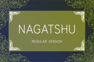 Nagatshu Regular: The Sans Serif Typeface That Clarifies Campaign Messages