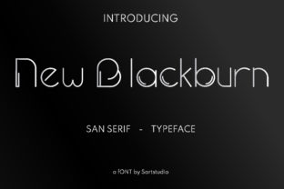 New Blackburn: A Clean Sans Serif for Modern Campaign Design
