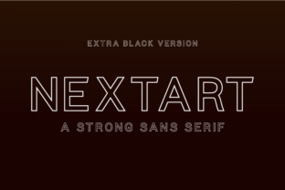 Nextart Outline Extra Black: A Strategic Font Review for Modern Campaigns