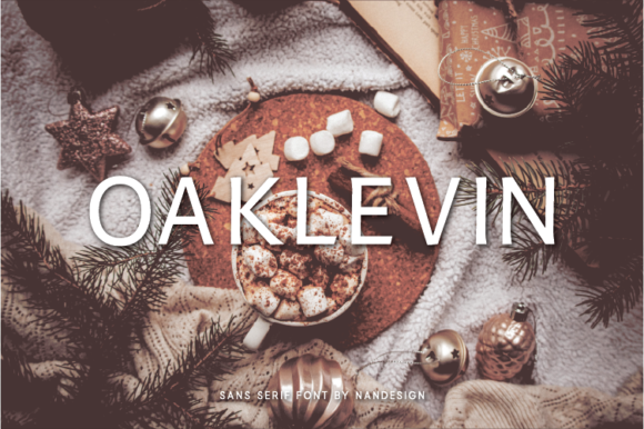 Oaklevin: The Simple Sans Serif Typeface for Clean Editorial Design