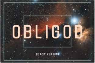 Obligod Black: A Bold Sans Serif for Editorial Design