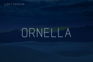 Ornella Light: The Perfect Sans Serif Font for Crafters and Sellers