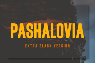 Pashalovia Extra Black: The Bold Sans Serif Font for Strong Brand Identity