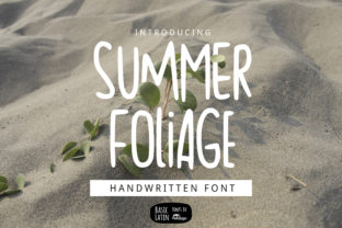 Summer Foliage: The Sans Serif Typeface That Elevates Campaign Visuals
