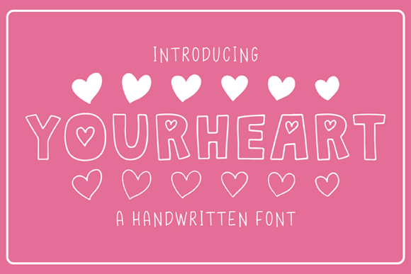 Your Heart: A Versatile Sans Serif Font for Modern Brand Identity